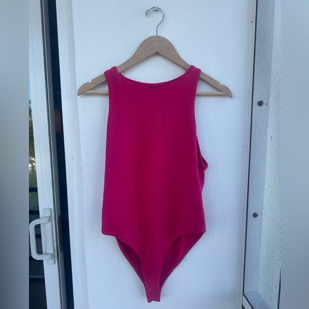 Zara Hot Pink Bodysuit